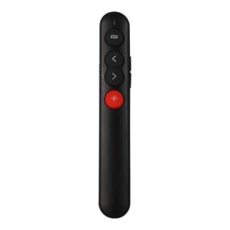 PRESENTADOR APUNTADOR LASER VORAGO LASP305  INALAMBRICO USB SLIM NEGRO