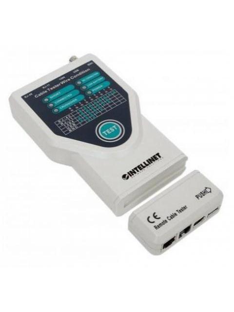 INTELLINET PROBADOR DE CABLES 5 EN 1 RJ-11 - RJ-45- USB- BNC- FIREWIRE - Imagen 3