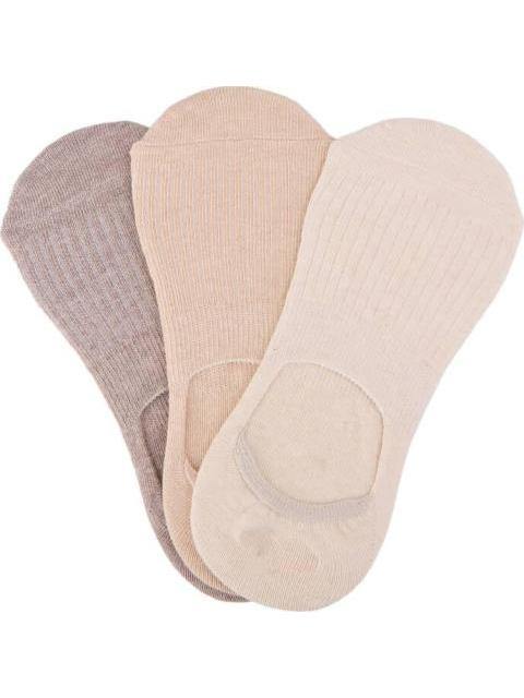 PROTECTOPIE SET DE 3 PARES UNITALLA MULTICOLOR LOVE TO LOUNGE - Imagen 4