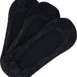 PROTECTOPIE SET DE 3 PARES UNITALLA NEGRO LOVE TO LOUNGE
