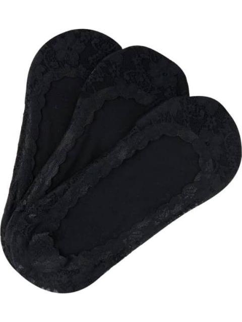 PROTECTOPIE SET DE 3 PARES UNITALLA NEGRO LOVE TO LOUNGE