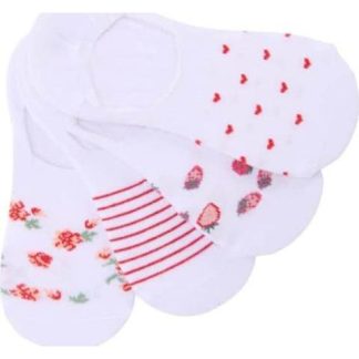 PROTECTOPIE SET DE 4 PARES UNITALLA BLANCO LOVE TO LOUNGE