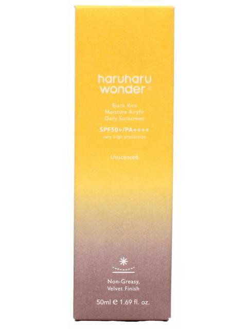 PROTECTOR SOLAR FPS 50 ATERCIOPELADO 50 ML HARUHARU WONDER