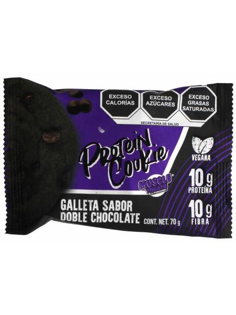 PROTEIN COOKIE DOBLE CHOCOLATE 70 G MUSCLE TREATS P 12