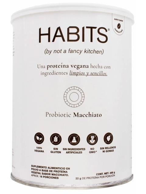 PROTEINA VEGANA MACCHIATO 488 G HABITS