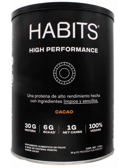PROTEINA VEGETAL HIGH PERFORMANCE CACAO 1078 G HABITS