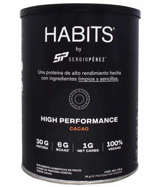 PROTEINA VEGETAL HIHG PERFORMANCE CACAO 578 G HABITS