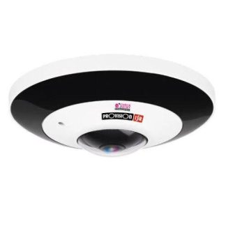 PROVISION-ISR CAMARA DE SEGURIDAD IP FISHEYE IR PARA INTERIORES-EXTERIORES FEI-360IPN-V3 ALAMBRICO 2160 X 2160 PIXELES DIA-NOCHE