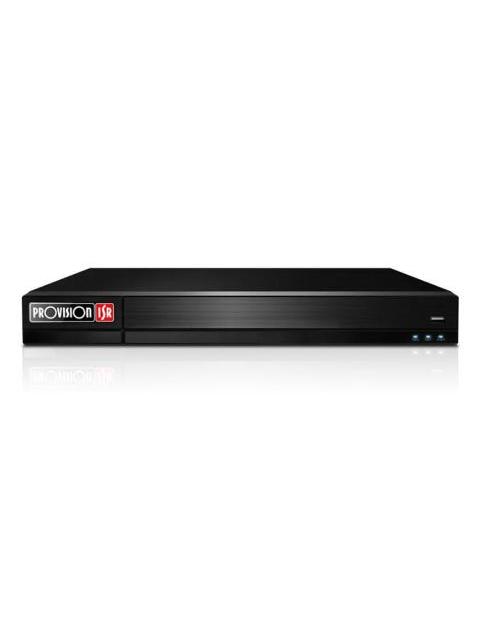 PROVISION-ISR NVR DE 16 CANALES NVR12-16400PFAN(1U) PARA 2 DISCOS DUROS MAX. 20TB 2 X USB 2.0 16 X RJ-45