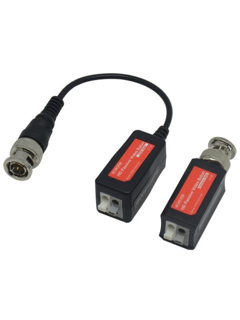 PROVISION-ISR TRANSCEPTOR PASIVO DE VIDEO PTR-101V-HD+ BNC NEGRO-ROJO
