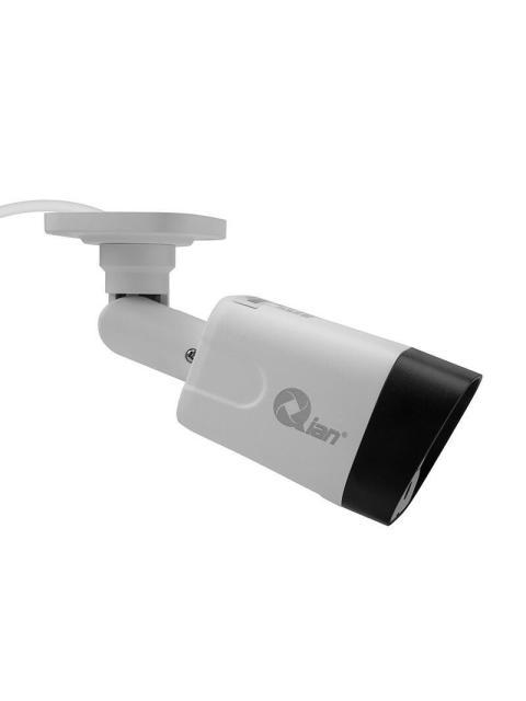 QIAN KIT DE VIGILANCIA QET-N0854 DE 4 CAMARAS BULLET IP Y 8 CANALES CON GRABADORA - Imagen 4
