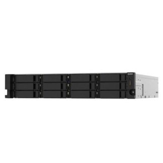 QNAP TS-1232PXU-RP NAS DE 12 BAHIAS ALPINE AL-324 1.70GHZ SATA LL-SATA III 4X USB 3.2 NEGRO ? NO INCLUYE DISCOS DUROS