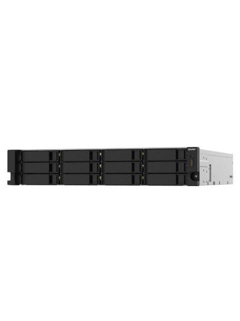 QNAP TS-1232PXU-RP NAS DE 12 BAHIAS ALPINE AL-324 1.70GHZ SATA LL-SATA III 4X USB 3.2 NEGRO ? NO INCLUYE DISCOS DUROS