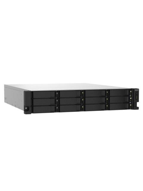 QNAP TS-1232PXU-RP NAS DE 12 BAHIAS ALPINE AL-324 1.70GHZ SATA LL-SATA III 4X USB 3.2 NEGRO ? NO INCLUYE DISCOS DUROS - Imagen 4