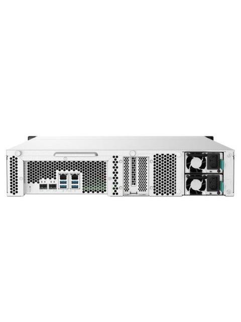 QNAP TS-1232PXU-RP NAS DE 12 BAHIAS ALPINE AL-324 1.70GHZ SATA LL-SATA III 4X USB 3.2 NEGRO ? NO INCLUYE DISCOS DUROS - Imagen 6