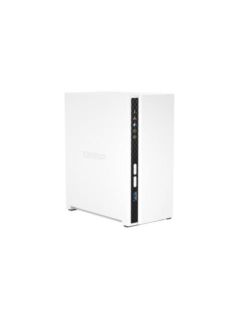 QNAP TS-233 NAS DE 2 BAHIAS ARM CORTEX-A55 2.0GHZ 2GB DRR4 SATA 2X USB 2.0-3.0 BLANCO ? NO INCLUYE DISCOS - Imagen 3