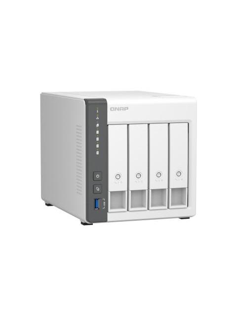 QNAP TS-433 NAS DE 4 BAHIAS ARM CORTEX-A55 2.00GHZ SATA III BLANCO ? NO INCLUYE DISCO DURO - Imagen 4