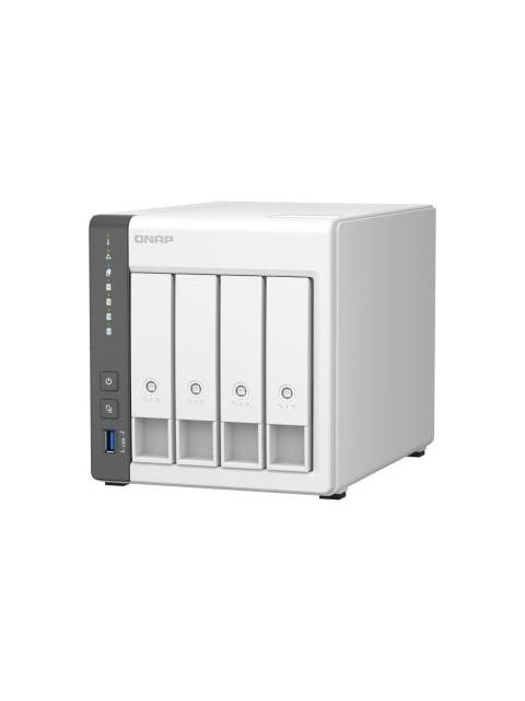 QNAP TS-433 NAS DE 4 BAHIAS ARM CORTEX-A55 2.00GHZ SATA III BLANCO ? NO INCLUYE DISCO DURO - Imagen 5