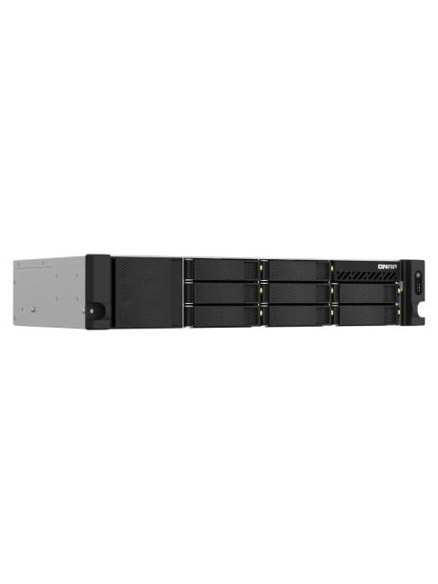 ?QNAP TS-873AEU-RP NAS DE 8 BAHIAS CON FUENTE DE PODER REDUNDANTE 4GB RYZEN EMBEDDED V1500B 2.2GHZ NEGRO ? NO INCLUYE DISCOS DUROS - Imagen 3