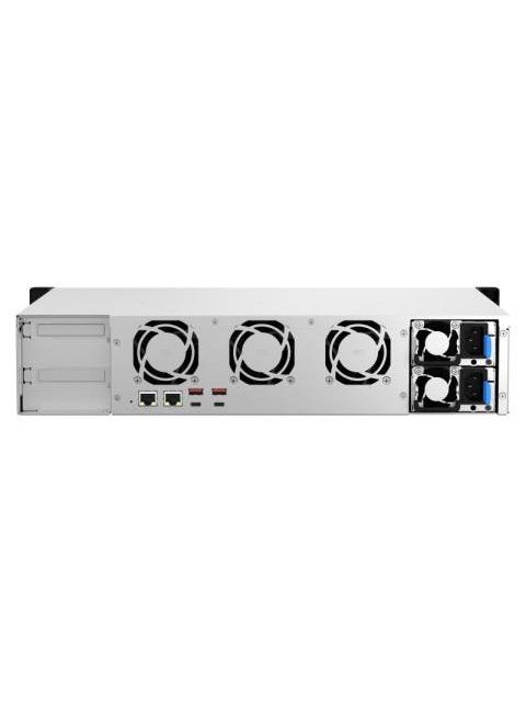 ?QNAP TS-873AEU-RP NAS DE 8 BAHIAS CON FUENTE DE PODER REDUNDANTE 4GB RYZEN EMBEDDED V1500B 2.2GHZ NEGRO ? NO INCLUYE DISCOS DUROS - Imagen 6
