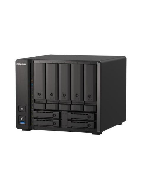 QNAP TS-H973AX-8G NAS DE 9 BAHIAS 8GB AMD RYZEN V1500B 2.20GHZ SATA NEGRO ? NO INCLUYE DISCOS DUROS - Imagen 4