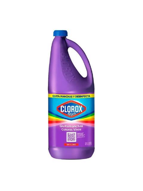 QUITAMANCHAS CLOROX ROPA COLORES VIVOS1890 ML