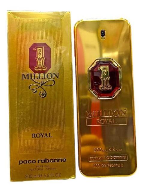 RABANNE HOMBRE 1 MILLION ROYAL EDP 200 ML 2013 COLOR DORADO - Imagen 7