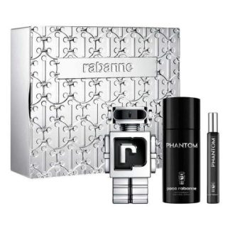 RABANNE PHANTOM SET DE 3 PZ CON MINIATURA PARA HOMBRE