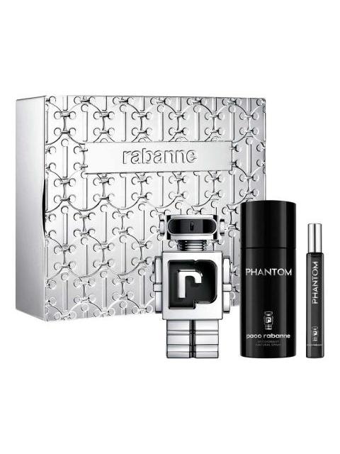 RABANNE PHANTOM SET DE 3 PZ CON MINIATURA PARA HOMBRE