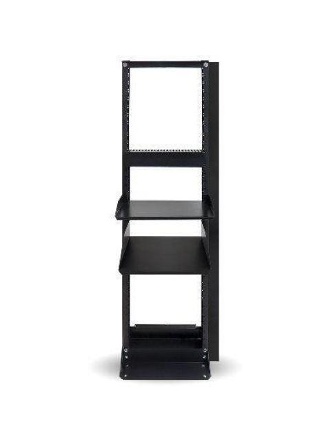 RACK ABIERTO 19 BROBOTIX NEGRO ACERO 250KG 42U 810524 - Imagen 4