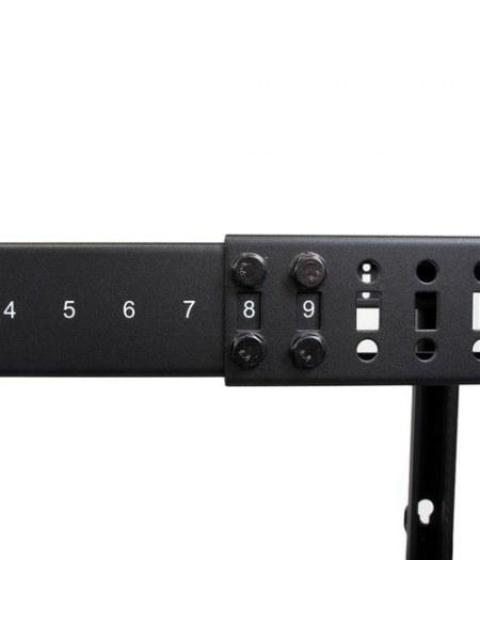 STARTECH RACK DE MARCO ABIERTO CON PROFUNDIDAD AJUSTABLE DE 4 COLUMNAS 25U CON RUEDAS - Imagen 4