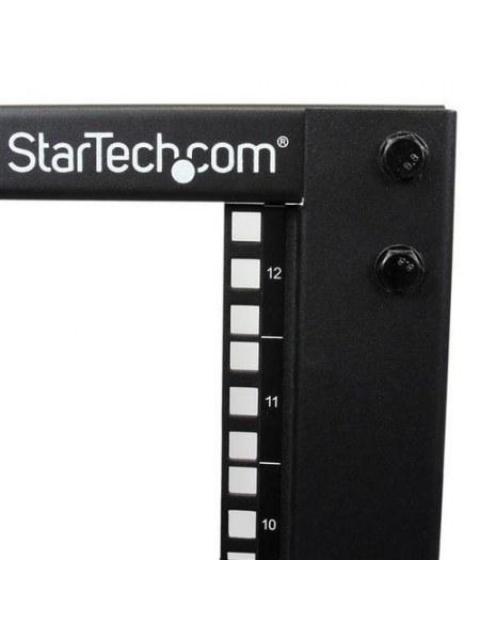STARTECH RACK DE MARCO ABIERTO CON PROFUNDIDAD AJUSTABLE DE 4 COLUMNAS 12U - Imagen 2
