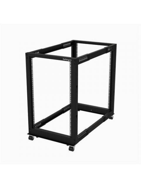 STARTECH RACK ABIERTO 4 POSTES 18U HASTA 544KG NEGRO - Imagen 2