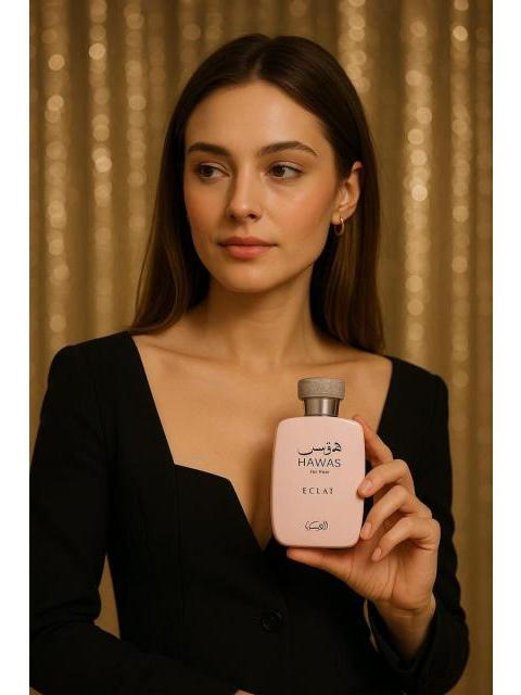 RASASI HAWAS ECLAT EAU DE PARFUM 100ML FLORAL FRUTAL MUJER - Imagen 5