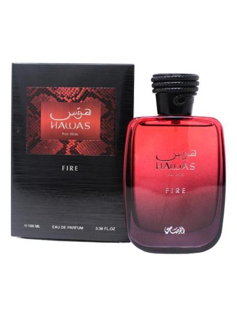 RASASI HAWAS FIRE EDP 100 ML UNISEX - Imagen 4