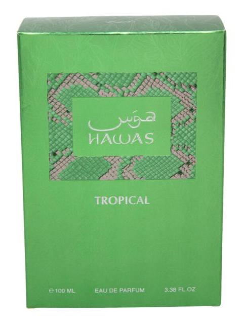 RASASI HAWAS TROPICAL EAU DE PARFUM 100 ML AROMATICO MASCULINO - Imagen 4