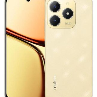 REALME C61 4GB RAM 256GB ROM UNISOC TIGER T612 6.74  90HZ PANTALLA 50MP AI CAMARA 5000MAH IP54 AI IMPERMEABLE MOTOR DE AI 15W SUPERVOOC DORADO