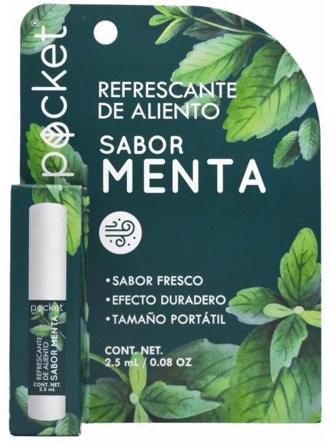 REFRESCANTE DE ALIENTO MENTA 2.5 ML POCKET