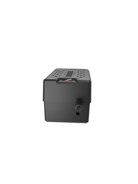 REGULADOR AUTOMATICO DE VOLTAJE FORZA (FVR1221USB) COLOR NEGRO CAPACIDAD DE 1200VA Y 600W - Imagen 4