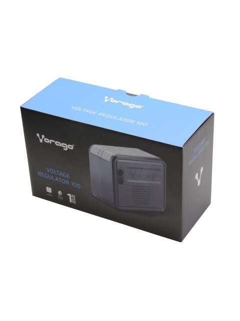 REGULADOR VORAGO AVR-100 1000VA ENTRADA 94-150V SALIDA 108-132V 8 CONTACTOS - Imagen 6