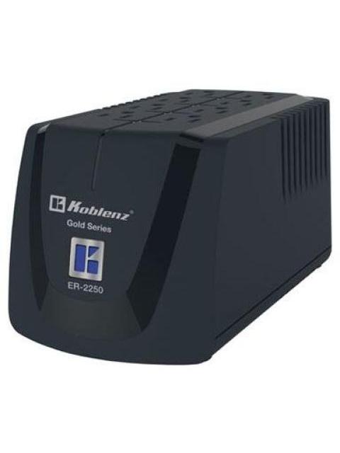 REGULADOR KOBLENZ 00-1588-3 1000W 2250VA ENTRADA 95-145V SALIDA 108-132V 8 CONTACTOS