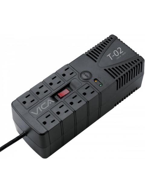 REGULADOR VICA T-02 300J 700W ENTRADA 127V 8 CONTACTOS