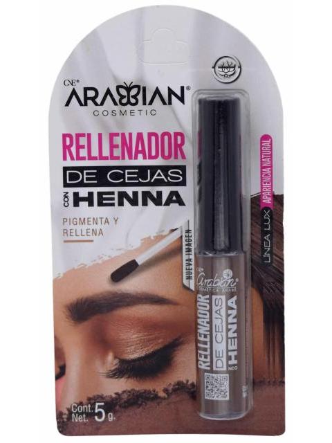 RELLENADOR DE CEJAS HENNA OBSCURO 5 G ARABIAN