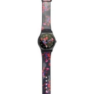 RELOJ ANALOGO SPIDERMAN NEGRO SPIDERMAN