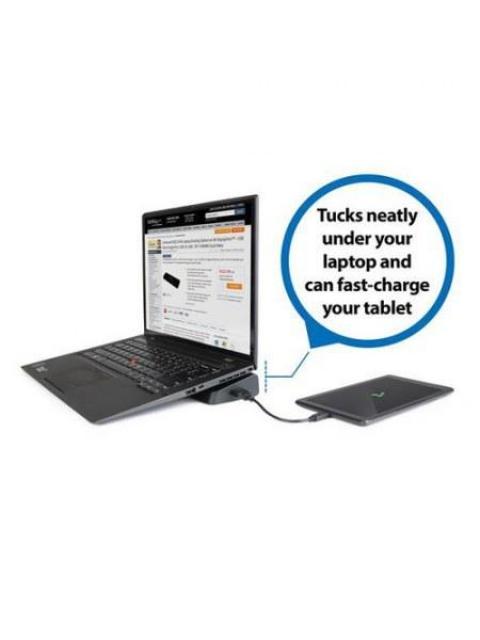 STARTECH  DOCKING STATION UNIVERSAL DISPLAYPORT HDMI 4K 4X USB 3.0 NEGRO - Imagen 3