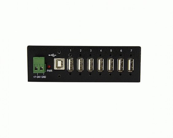 STARTECH RESISTENTE CONCENTRADOR USB 2.0 7 PUERTOS 480 MBIT-S NEGRO - Imagen 3