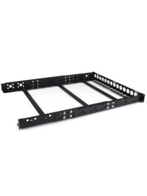 STARTECH RIELES AJUSTABLES PARA RACK 19 1U HASTA 25KG NEGRO - Imagen 2