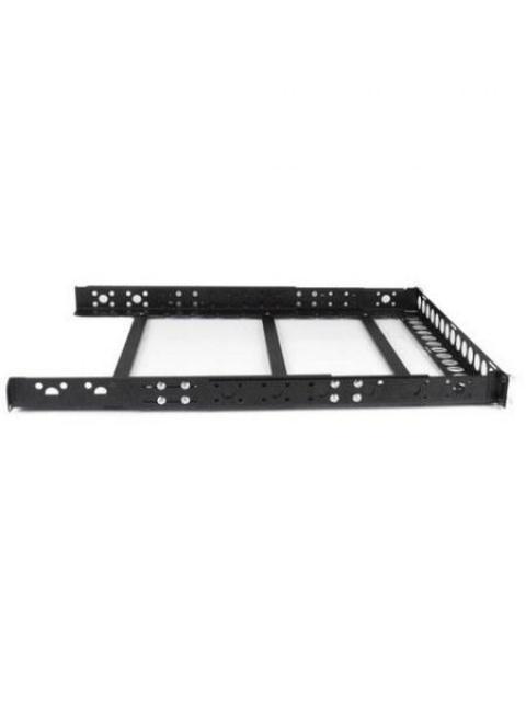 STARTECH RIELES AJUSTABLES PARA RACK 19 1U HASTA 25KG NEGRO