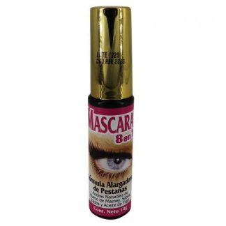 RIMEL MASCARA 8 EN 1 14GFORMULA ALARGADORA DE PESTAÑaS GN+VIDA