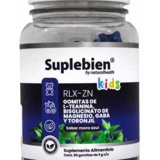 RLX ZN KIDS MORA AZUL 60 GOMITAS SUPLEBIEN